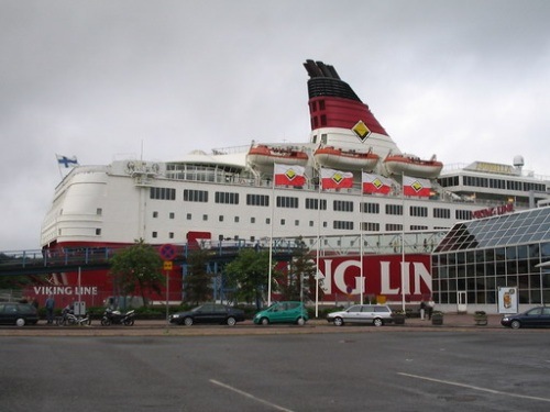 Паром «Viking Line», который нас вез из Финляндии в Швецию