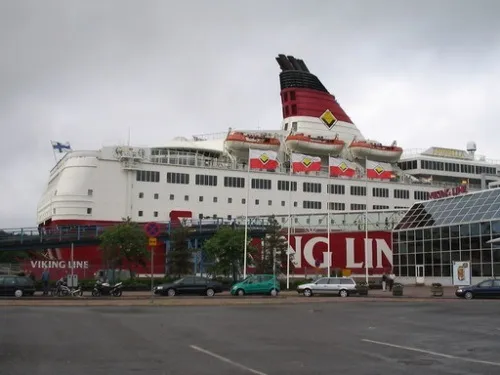 Паром «Viking Line», который нас вез из Финляндии в Швецию