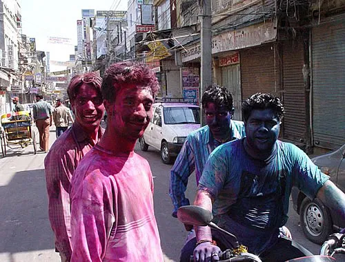 «Холи» - фото к рассказу «Индия - путешествие провинциалов - Дели»