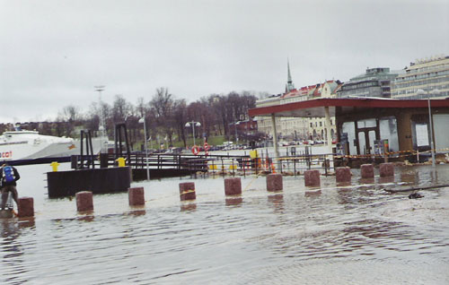 Хельсинки, пристань городских катеров