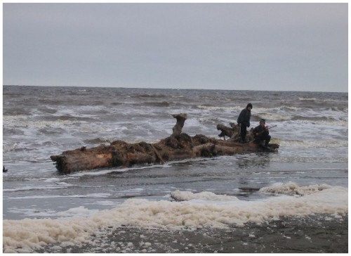 Поронайск. На берегу Охотского моря