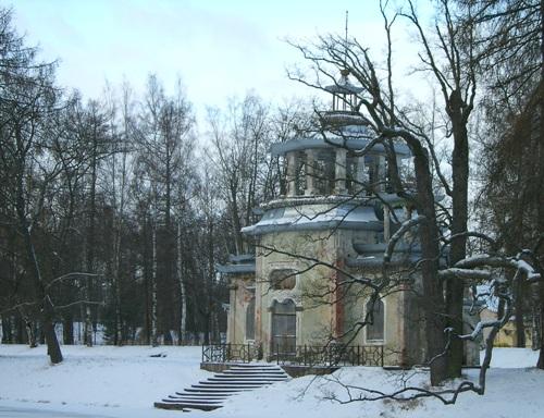 Екатериненский парк зимой- Скрипучая беседка