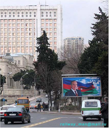 Баку. Гейдар Алиев остался в памяти народа