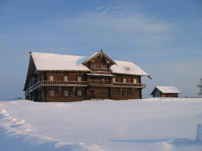 Кижи.Крестьянский дом.