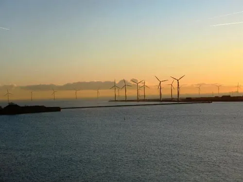 Копергаген из окна парома