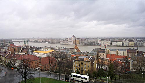 Панарама с Buda Castle.