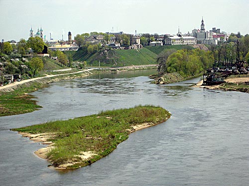 Вид на центр города.