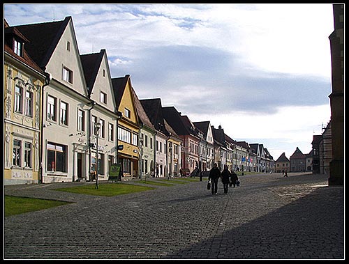 центральная площадь Бардейова, старый город