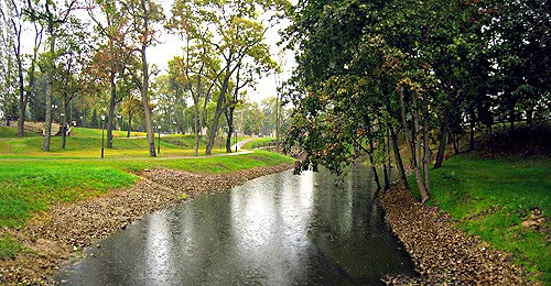 Гродненский центральный парк имени Жилибера.