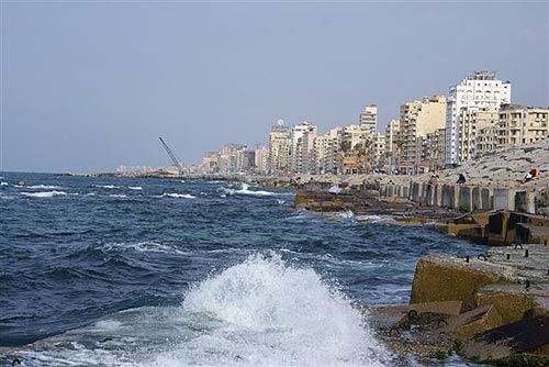 Александрия, море