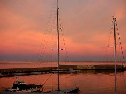 Розовый закат