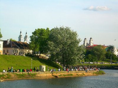 Набережная р.Свислочь