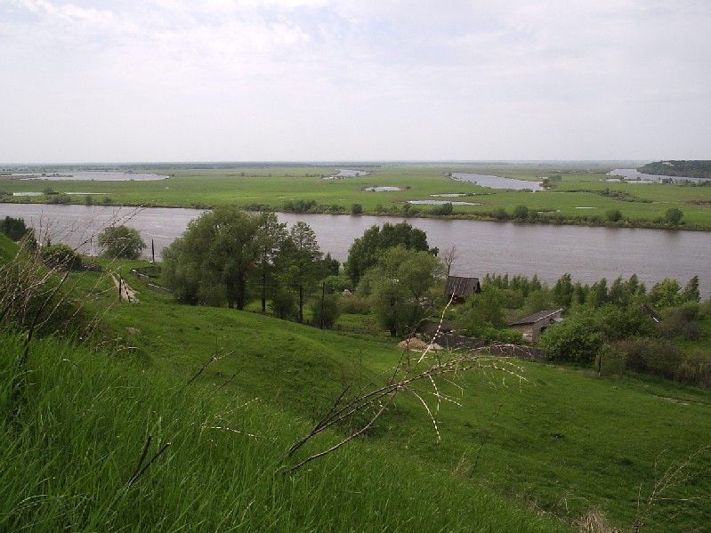 Старая Рязань. Вид с городища