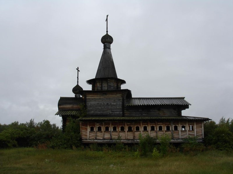 Якутия. Музей Дружба. Спасо-Зашиверская церковь