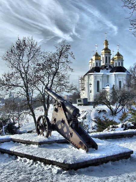 При въезде в Чернигов