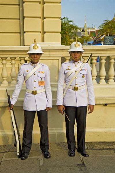 Bangkok. Grand Palace Gards