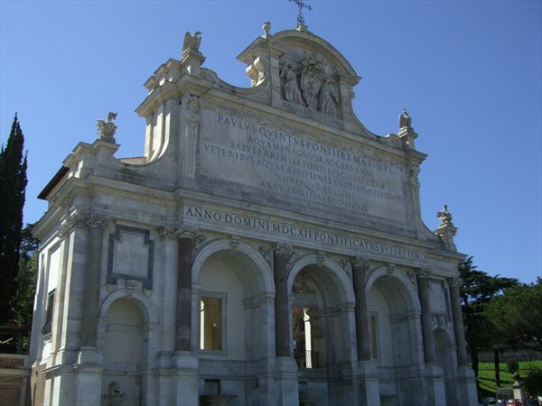 Transtivere, Font. Aqua Paolo