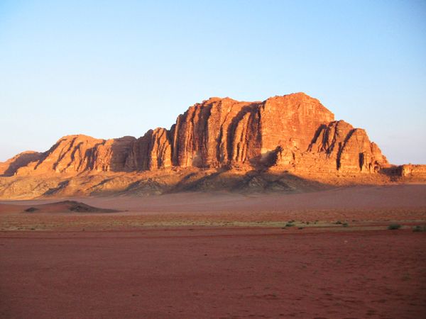 Иордания, Вади-Рам, расвет