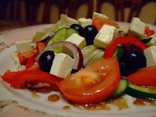 Салат Греческий(деревенский)