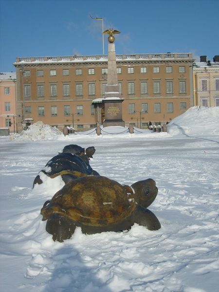 Рыночная площадь зимой