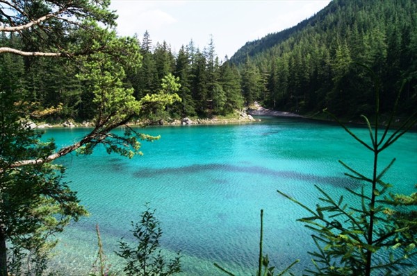 Зеленое озеро (Tragöß-Grüner See), Штирия, Австрия