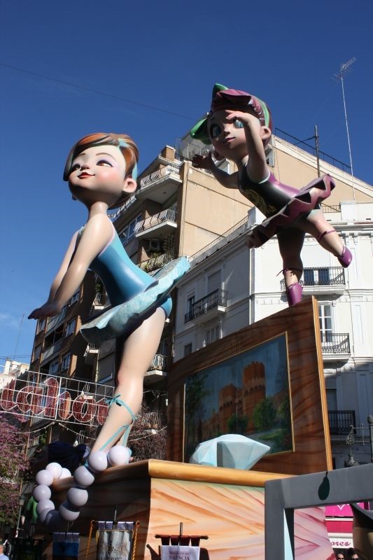 Las Fallas в Валенсии