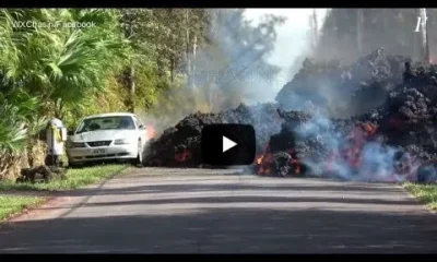 Лава наступает. Извержение вулкана Килауэа