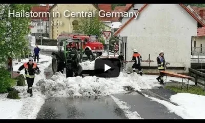 Центральные районы Германии во власти стихии