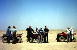 Путешествие по пустыне на квадроциклах