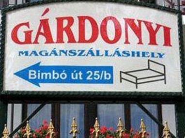 Gardonyi Guesthouse