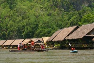 River Kwai Jungle Raft Floatel Sai Yok