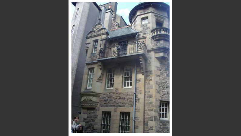 дом, где жила автор «Гарри Поттера» Джоан Ролинг во времена
эдинбургской бедности