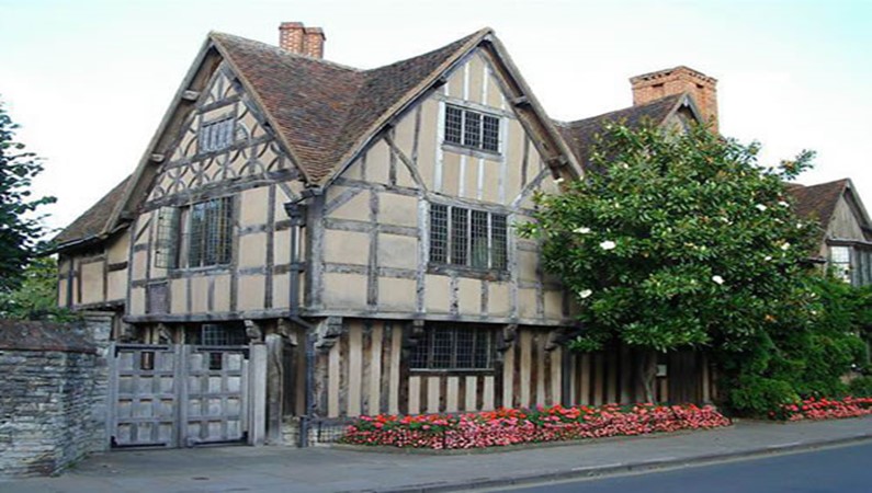 дом в Стрэтфорде-на-Эвоне - «шекспировское место»