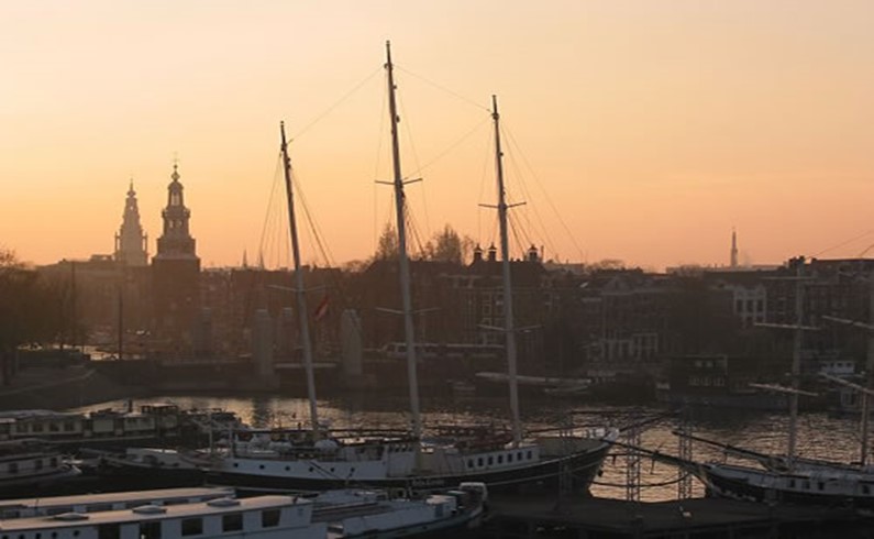 Амстердамский закат.