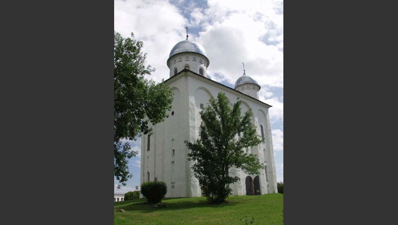 Юрьев монастырь Георгиевский собор