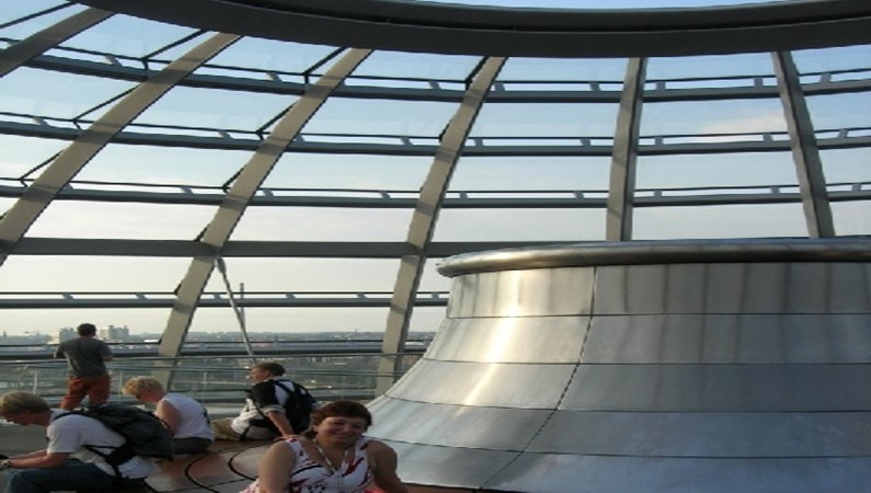 Крыша Рейхстага. Смотровая площадка
