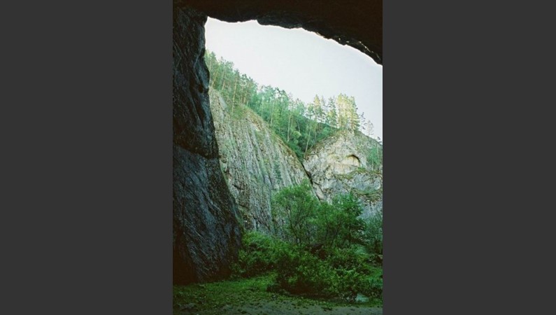 Южный Урал. Заповедник Шульган-Таш. Вид из Каповой пещеры.