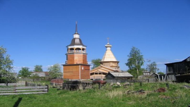 Церковь и колокольня