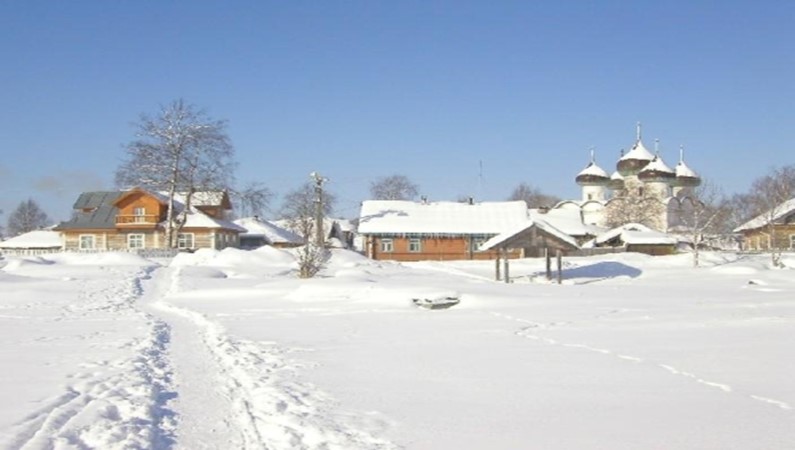 Каргополь зимой