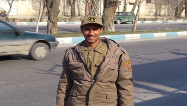 Иранский солдат.