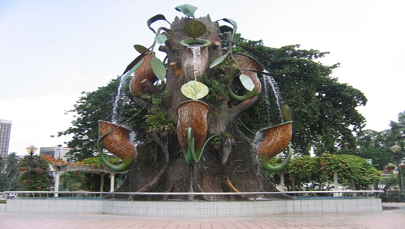 Куала-Лумпур, фонтан