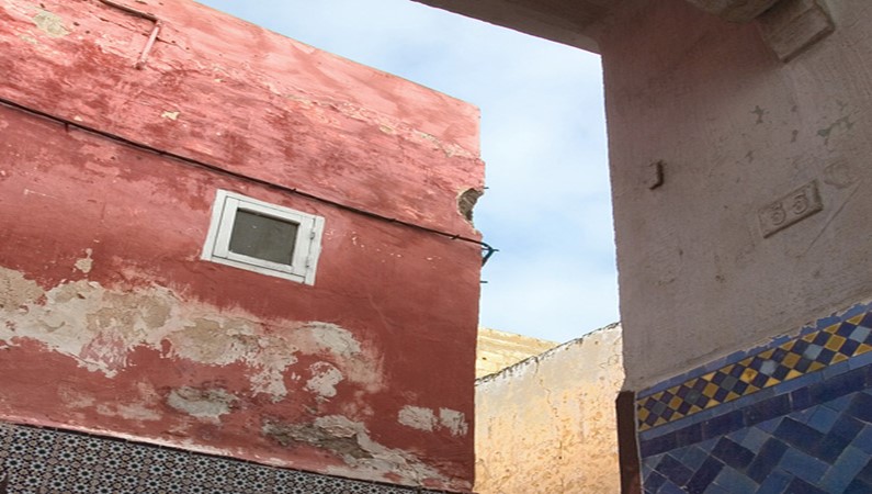 старые кварталы Касабланки. Краски Африки