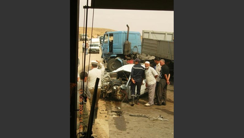 И в Тунисе бывают аварии. 