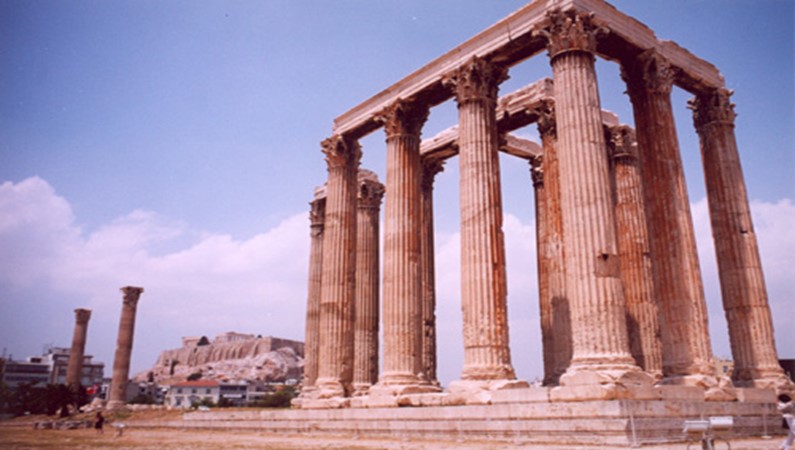 Афины. Храм Зевса.