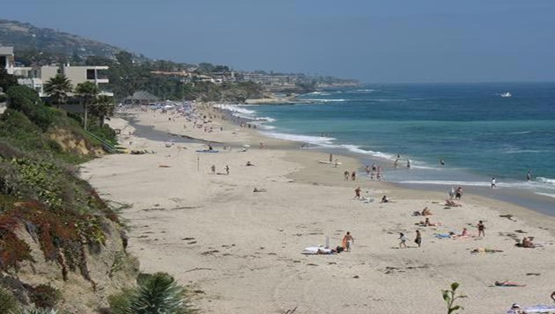 На пляжах Orange County не получается думать ни о чём, кроме отдыха.