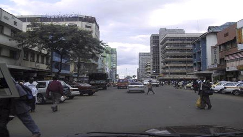одна из улиц Найроби