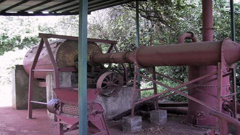 Машина для обработки зерен кофе (19 век)