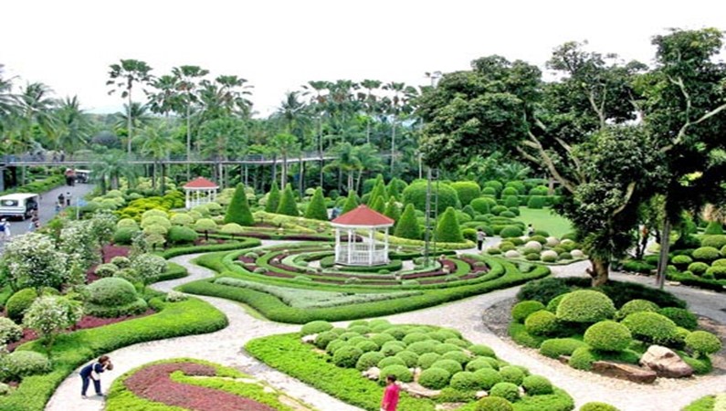 Тропический парк Нонг Нуч - один из самых красивых в юго-восточной азии
