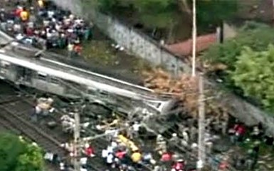 Столкновение поездов в Рио-де-Жанейро
