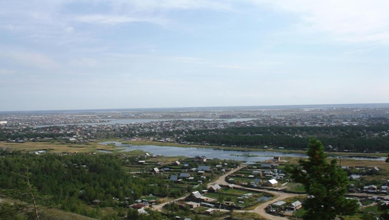 Якутск. Вид на город с сопки Любви